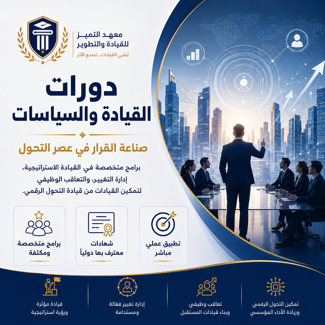 دورات القيادة والسياسات